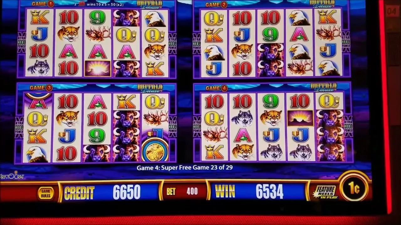 Buffalos Wealth Win Spins