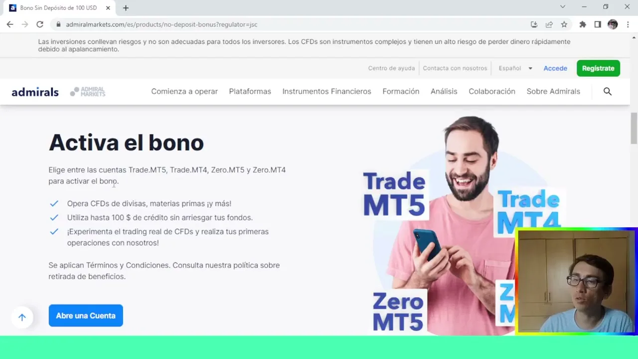 bono sin depósito: referral